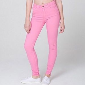 American Apparel High Waisted Jeans